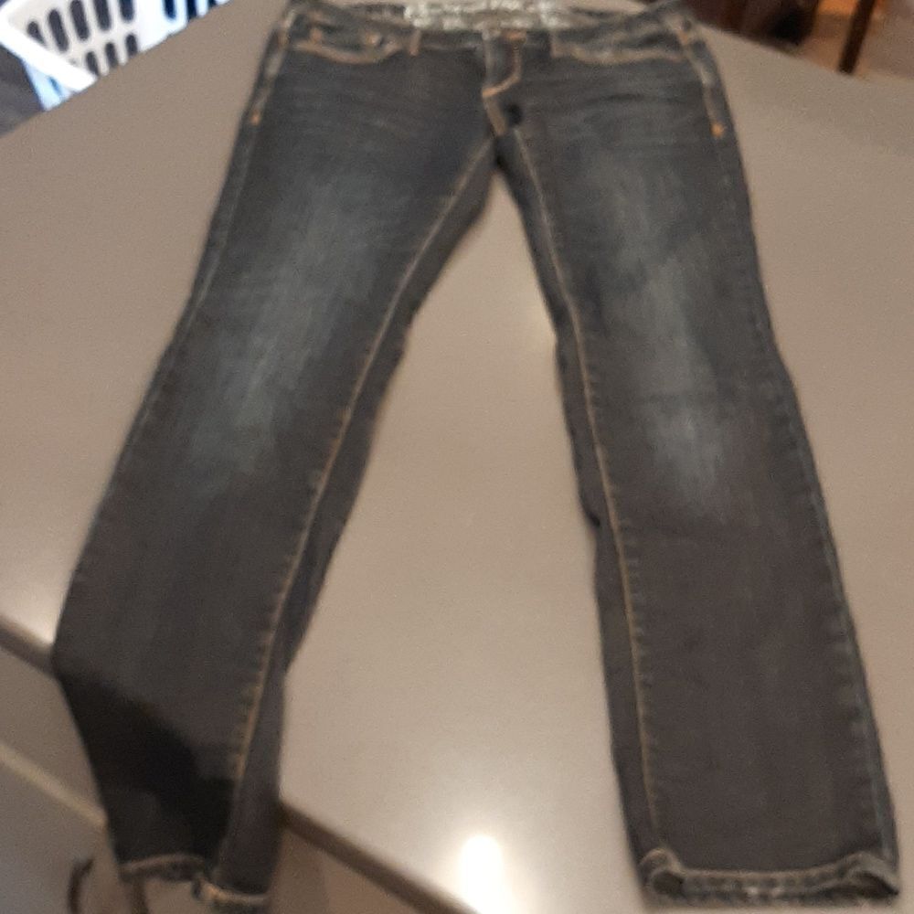Converse "The Skinny One Star" Dark Denim Jeans - Picture 7 of 11